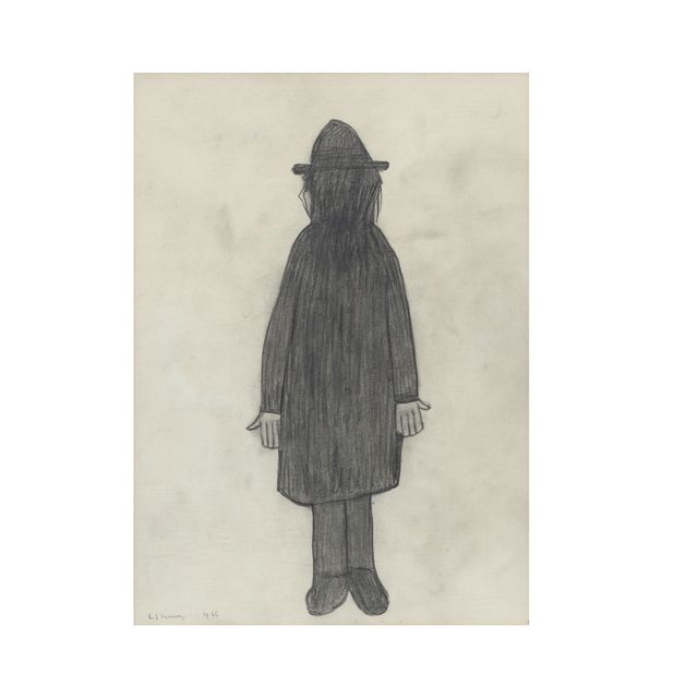 Standing Man 34.3 x 24.7 cm. (13 1/2 x 9 3/4 in.)