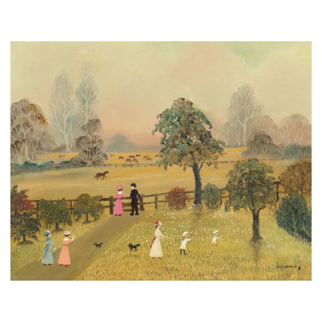 I'm Not Going Past That Horse 40.7 x 50.6 cm. (16 x 19 7/8 in.)