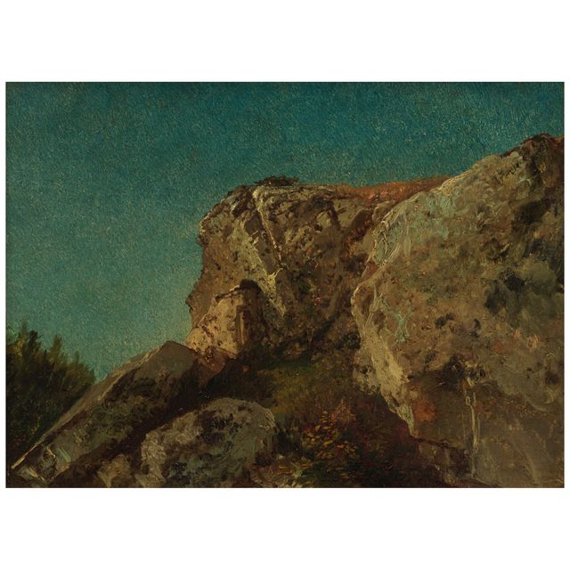 Rocks, Conway, N.H. 9 x 12 in. (22.9 x 30.5 cm.)