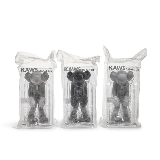 Small Lie (Brown, Black, Grey) (Three Works)