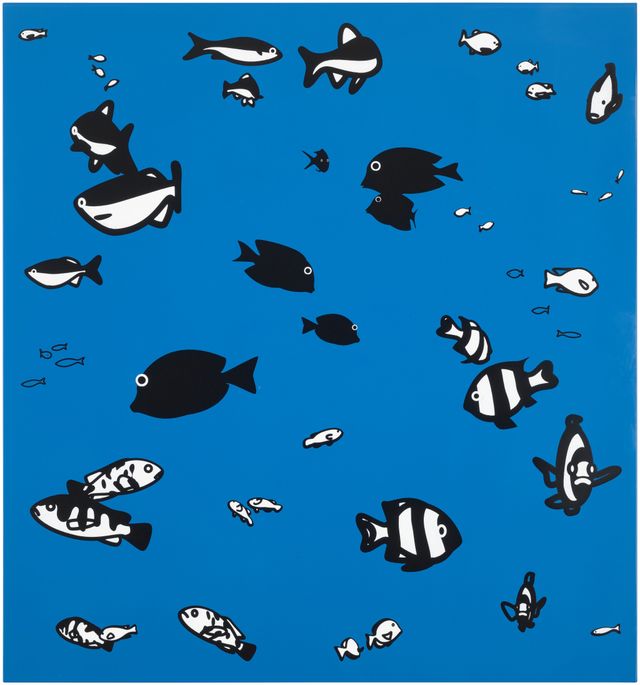 We swam amongst the fishes (Version 4; Colour 14) (Cristea 44)