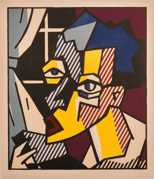 The Student, from Expressionist Woodcuts (C. 176)