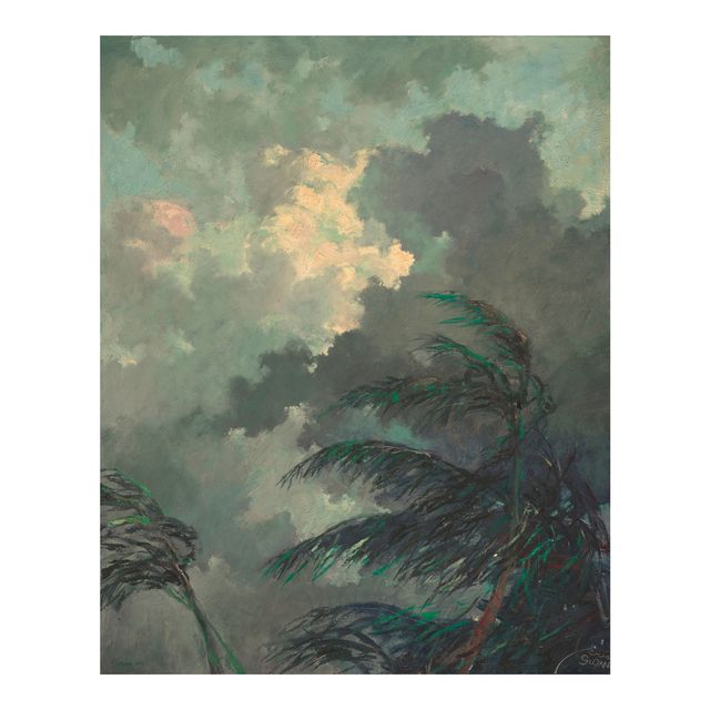 Storm Sky 30 1/8 x 24 1/8 in. (76.5 x 61.3 cm.)