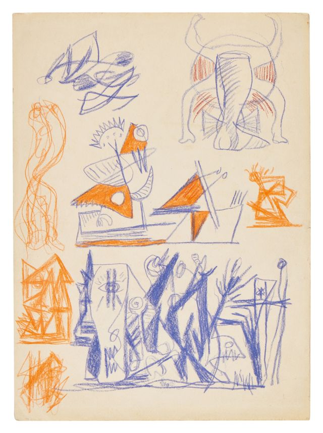 Untitled [Double-Sided Work]