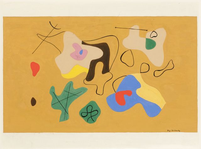 Study for Golden Ground
