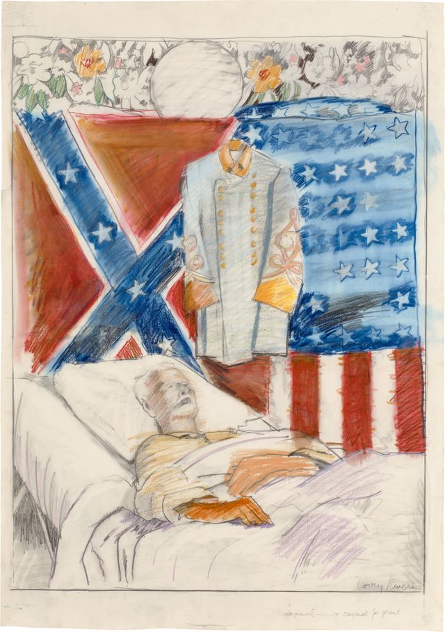 Last Civil War Veteran (Original for the Print)