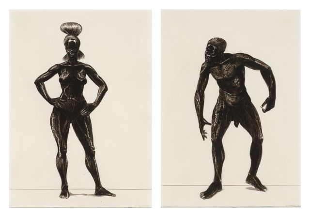 Study for Bride of Frankenstein and Study for Frankenstein [Two Works]