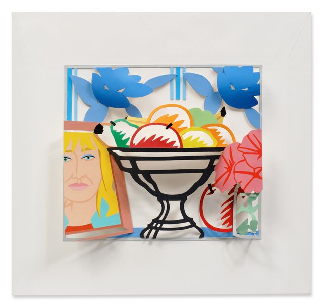 Maquette for Still Life with Fruit, Petunias and Claire (3-D)