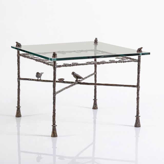 "Feuilles Aux Oiseaux et Aux Grenouilles" Table