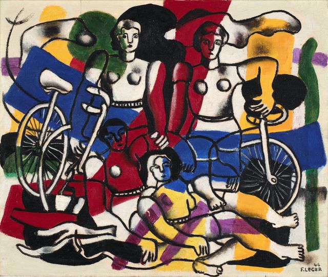Esquisse pour ‘Les Belles cyclistes’, 2ᵉ état