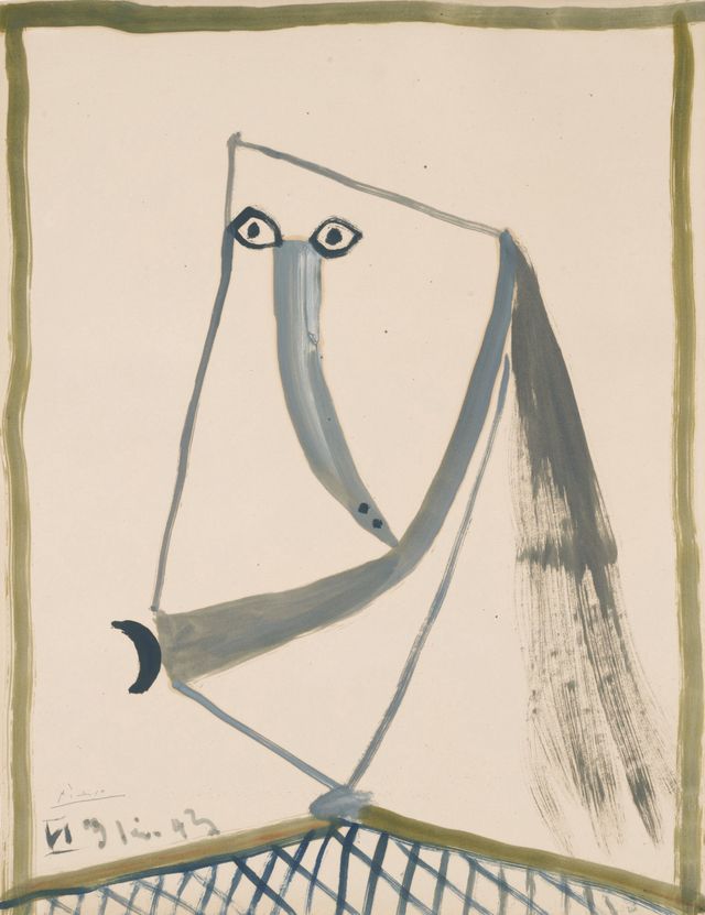 Tête de femme