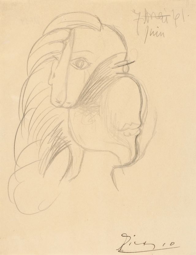 Étude de visage (Dora Maar)