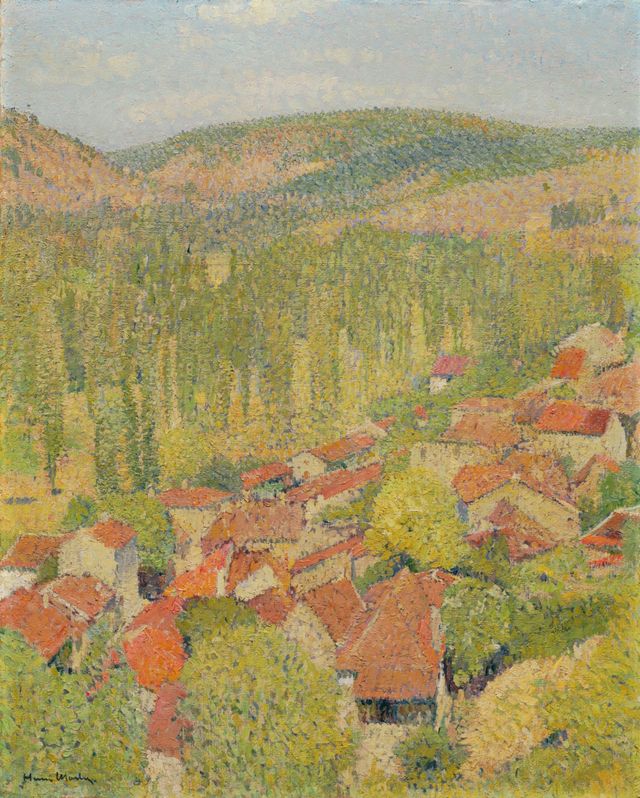 La Bastide-du-Vert vue de la chambre de Jean