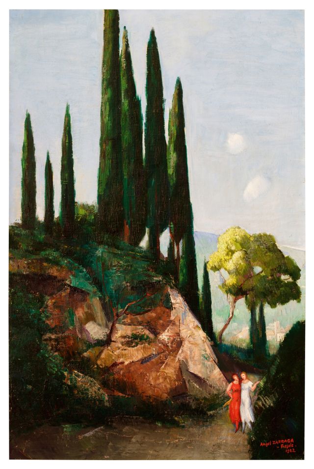 La promenade à Fiesole (Voyage en Italie)