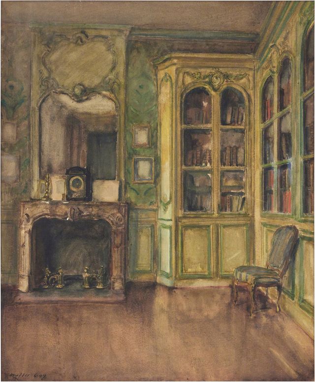 The Library, Château du Bréau