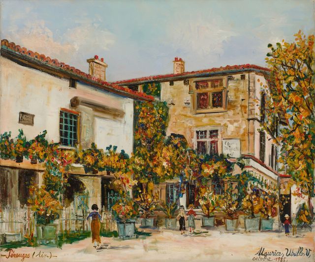 La Maison à Piliers et l’hostellerie de Pérouges, Ain