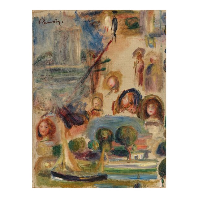 Étude de têtes et de paysages, La Rochelle