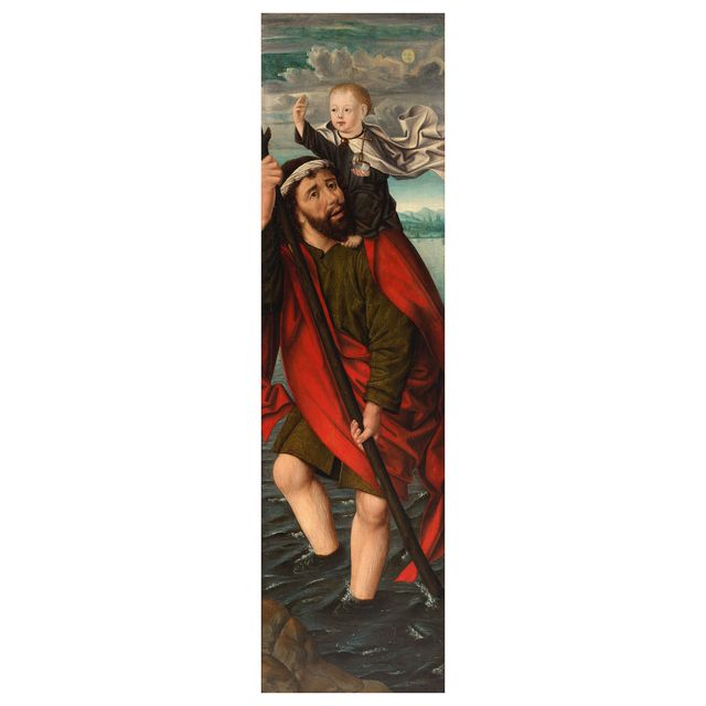 Saint Christopher carrying the Christ Child