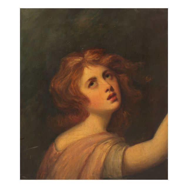 A portrait of Emma Hamilton as Miranda