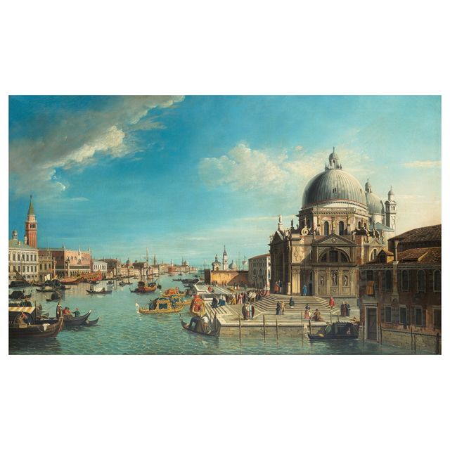 The Entrance of the Grand Canal, Venice, looking East with the Church of Santa Maria della Salute