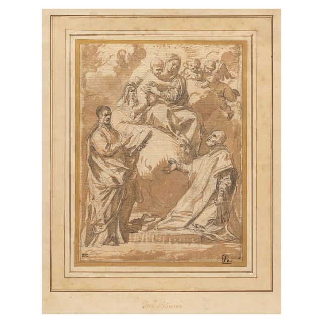 The Madonna and Child with saints