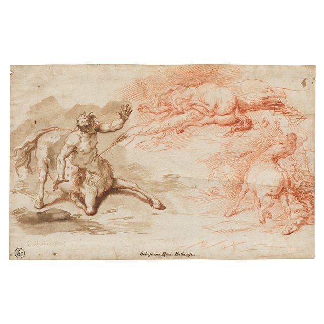 A satyr and other sketches