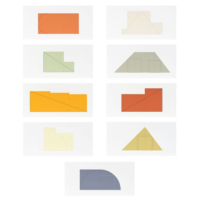 Multiple Panel Paintings, portfolio 1973-1976 - second edition, 1988