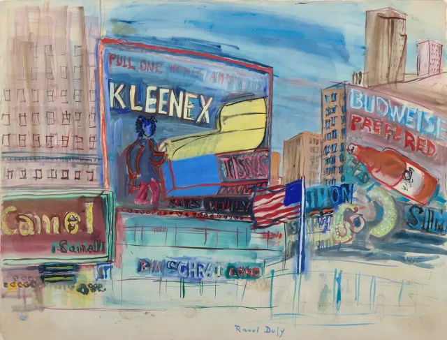 New York Billboards, 1950
