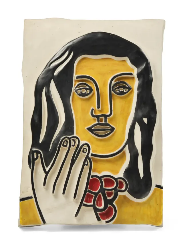 Visage à une Main (Head with One Hand), 1952