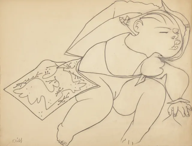 Paloma Endormie, 1951