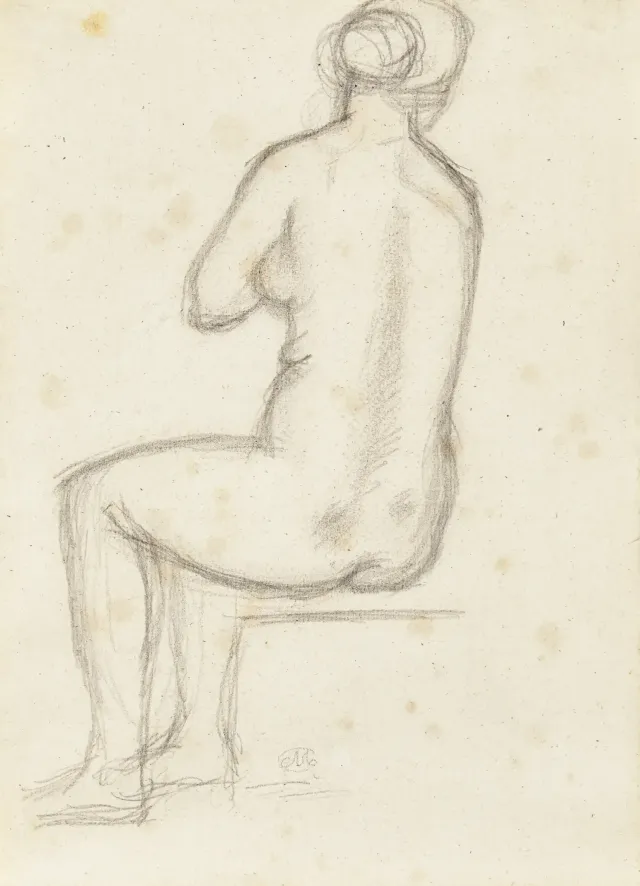 Femme Nue Vue de Dos, c. 1930
