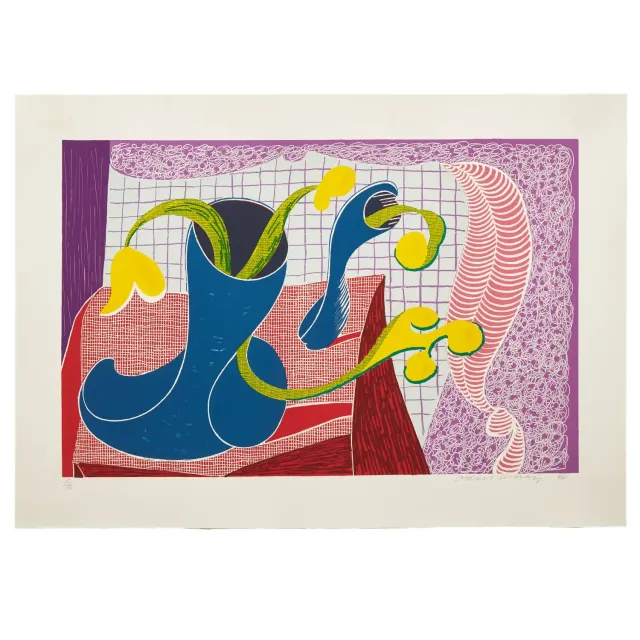 Four Flowers in Still Life, 1990