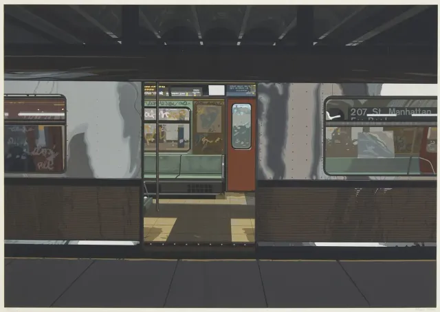 Subway (from Urban Landscapes III), 1981