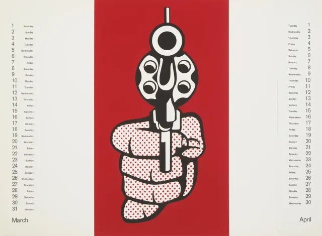 Pistol (from Banner Multiples Calendar), 1968