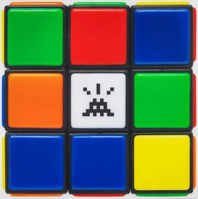 Invaded Cube (from Rubikcubism), 2023