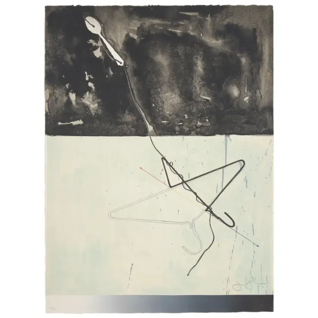 Coathanger and Spoon (from Fragments-According to What), 1971