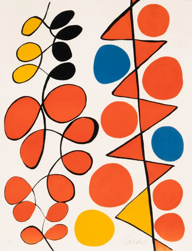 Vertical Flags, ca. 1970