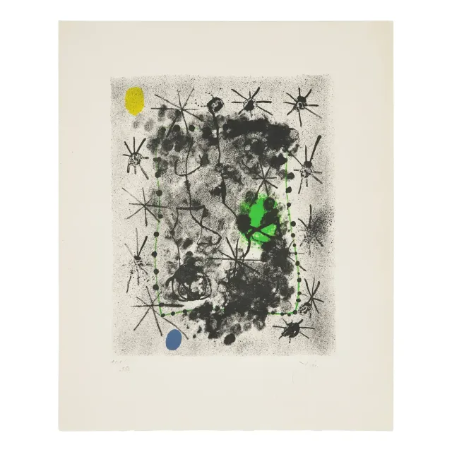 One plate from Constellations, 1959