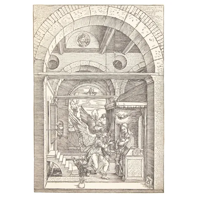 The Annunciation (from Life of the Virgin), ca. 1503