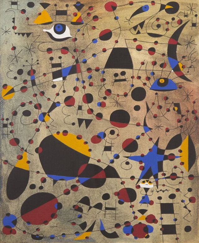 One Plate from Constellations, 1959