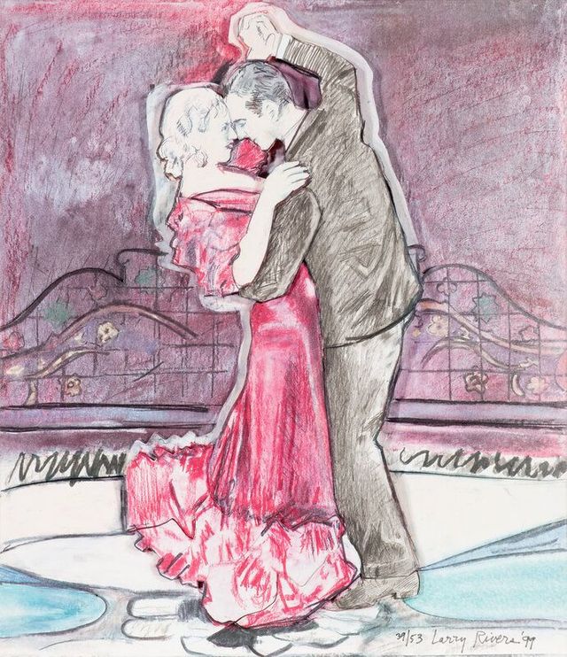 Fred and Ginger (Red Dip), 1999