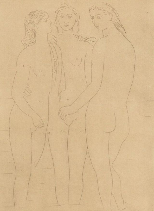 Les Trois Baigneuses, I, 1923