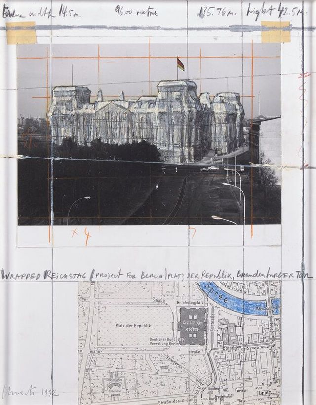 Wrapped Reichstag, 1992