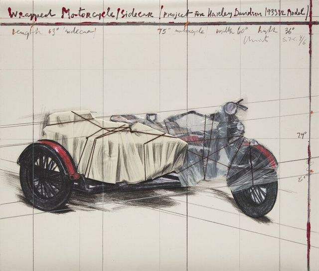 Wrapped Motorcycle/Side Car – Project for Harley Davidson 1933 VL Model, 1997