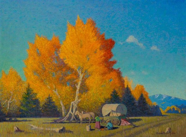 Cottonwood Trees, 1960