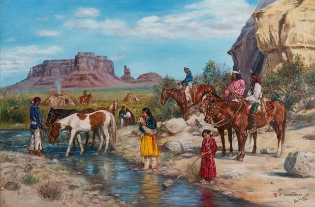 Black Horse's Camp - Navajo, 2019