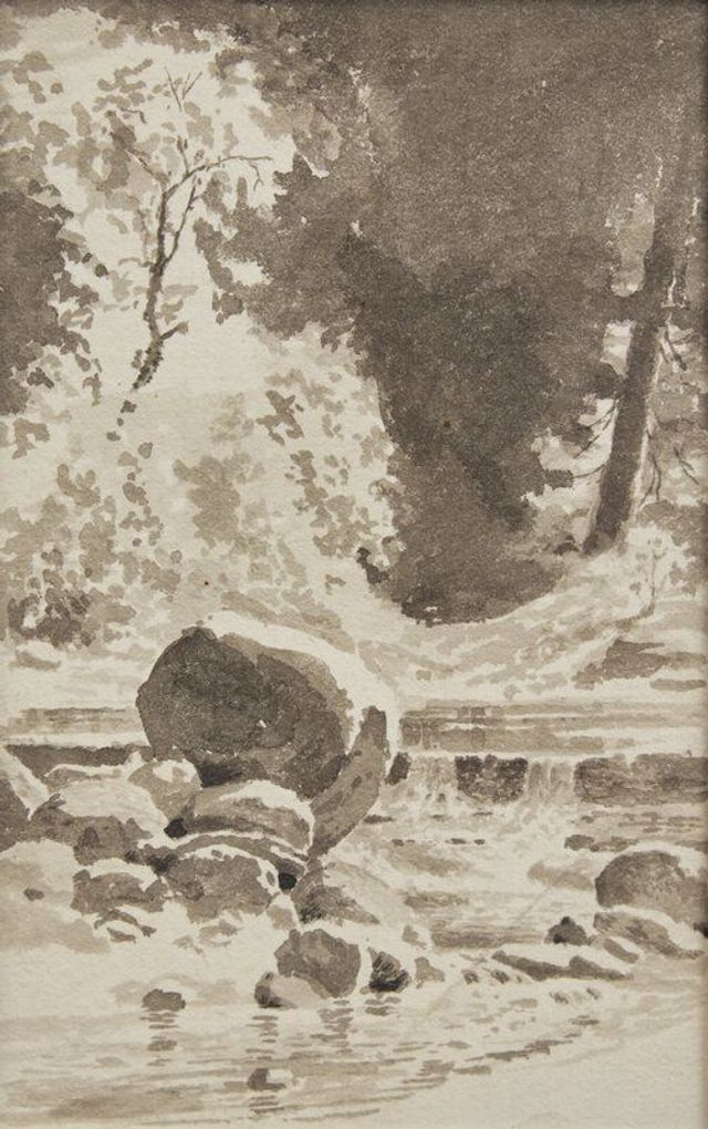 Stream Bed with Rocks