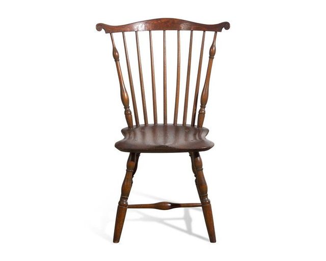 A Comb-Back Windsor Side Chair