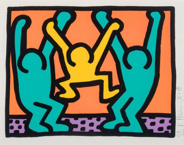 Pop Shop I: one plate, 1987