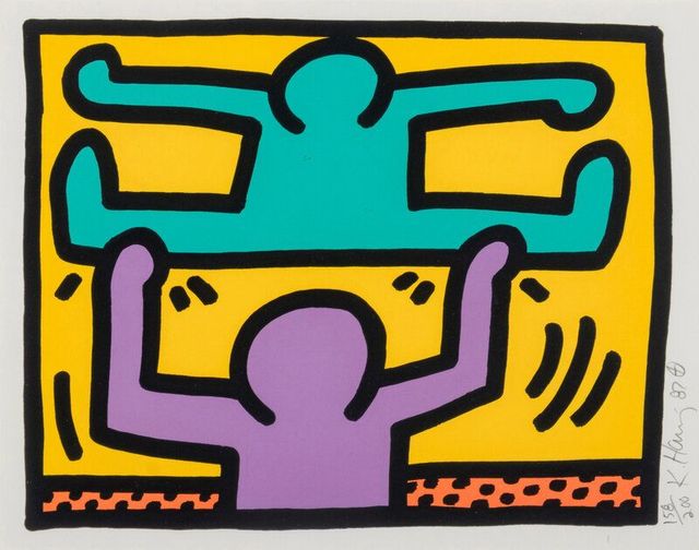 Pop Shop I: one plate, 1987